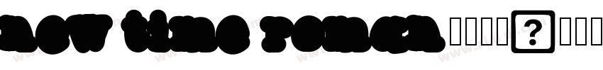 new time roman字体下载字体转换